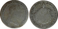 Austria 20 kreuzer 1833 Habsburg, 20 Kreuzer, 1833, Franz I, B B  15,20 EUR  Excl. 10,00 EUR Verzending