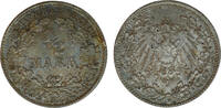 Germany  Germany, 1/2 Mark, 1917,  10,50 EUR  Excl. 10,00 EUR Verzending