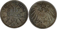 Germany 1 Mark Germany, 1 Mark, 1912, D  46,80 EUR  Excl. 10,00 EUR Verzending