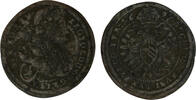 Austria 1 kreuzer 1697 Habsburg, 1 Kreuzer, 1697, Leopold I, Vienna  15,90 EUR  Excl. 10,00 EUR Verzending
