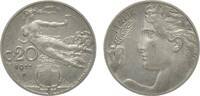 Italien 20 Centesimi 1911 König Vittorio Emanuele III. (1900 - 1946) VF