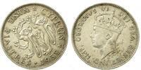 9 Piastres 1938 Zypern George VI ss-vz