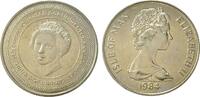 Isle of Man 1 Crown 30. Commonwealth-Parlamentskonferenz - Königinporträt -
