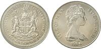 Isle of Man 1 Crown 500. Jahrestag - Königliches Wappen des Vereinigten Königreichs -