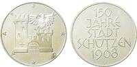 Schweiz Medaille Aarberg, 150 Jahre Stadt Schützen -