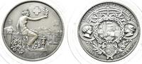 Schweiz Medaille Moderne Medaille versilbert -