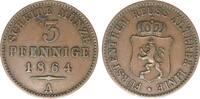 Deutschland 3 Pfennig Heinrich XXII. 1859-1902. -