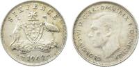 Australien 6 Pence Georg VI. (1936-1952) -