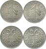 Österreich Lot 1 Schilling 2 X 1 Schilling -