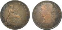 Grossbritannien 1/2 Penny Victoria (1837-1901) -