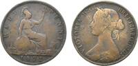 Grossbritannien 1/2 Penny Victoria (1837-1901) -