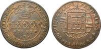 Brasilien 80 reis König Johann VI. (1802 - 1822) -