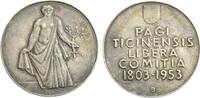 Schweiz Medaille 150 Jahre Kanton Tessin -