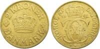 Dänemark 2 Kronen Christian X (1912-1947) -
