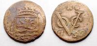 Niederlande VOC Duit Zeeland -