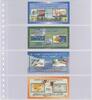 Lindner Klarsichthüllen mit 4 Streifen 824P (10er Pack) Neu -