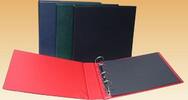 Kobra Ringbinder Rot für Postkarten AK1B, ohne Blätter Neu -