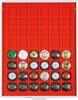Lindner Münzbox Hellrot Standard 2148F Neu -