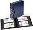 Leuchtturm Album für 200 FDC's oder Briefe DIN Lang, blau 354422 Neu -