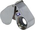 Safe LED / UV Präzisionslupe mit 40-facher Vergrößerung Nr. 4640 Neu -