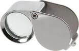 Safe Metall-Präzisionslupe, 10-fache Vergrößerung Nr. 9548 Neu -