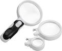 Safe 3 in 1 Lupe - 2,5 bis 16-fache Vergrößerung Nr. 4623 Neu -