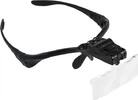 Safe LED-Lupenbrille inkl. 5 Lupenpaare Nr. 9834 Neu -