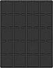 Lindner Velourseinlage Schwarz für Münzrähmchen 50x50 mm 2122CE Neu -