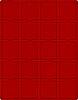Lindner Velourseinlage Hellrot für Münzbox-Inletts 51x51 mm 2221E Neu -