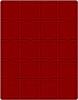 Lindner Velourseinlage Dunkelrot für Münzbox-Inletts 51x51 mm 2621E Neu -
