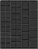 Lindner Velourseinlage Schwarz für Münzen bis Ø24, 28, 39 und 44 mm 2145CE Neu -