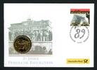BRD 2009 Tombak Medaille 20 Jahre friedliche Revolution Numisbrief PP -