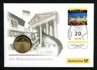 BRD 2010 Tombak Medaille Die Wiedervereinigung im Numisbrief PP -