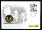 BRD 2010 Tombak Medaille Mit Gorbatschow im Kaukasus im Numisbrief PP -