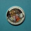 Kongo 2011 1 Dollar Johannes Paul II. mit Bartholomee Cu versilbert PP -