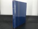 Leuchtturm Einsteckbuch Blau DIN A4 30 Blätter 60 schwarze Seiten Neu -
