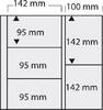 Safe Ergänzungsblätter Weiß für 5 alte Postkarten (5er Pack) Nr. 6023 Neu -