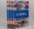 Leuchtturm Einsteckbuch STAMPS DIN A4, 8 Blätter, 16 weiße Seiten, 3 Stück Neu -
