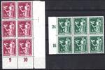 Deutsches Reich Deutsches Reich MiNr. 622-623 postfrisch als 6er Blöcke MiNr. 622-623 als 6er Blöcke -