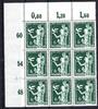 Deutsches Reich Deutsches Reich MiNr. 622 postfrisch als 9er Block Eckrand ol MiNr. 622 als 9er Block Eckrand ol -