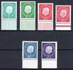 Berlin MiNr. 182-186 W/P postfrisch MiNr. 182-186 W/P
