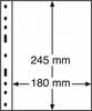 Leuchtturm Hüllen Schwarz OPTIMA 1S (10er Pack) 326667 Neu -