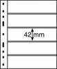 Leuchtturm Hüllen Schwarz OPTIMA 5S (10er Pack) 333229 Neu -