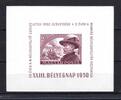 Ungarn Ungarn MiNr. Block 19 postfrisch Belygnap 1950 MiNr. Block 19 Belygnap 1950 -