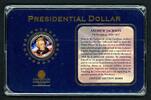   USA 2008 Presidential Dollar 'Andrew Jackson' in Hartbox, Zertifikat  4,95 EUR  Excl. 9,00 EUR Verzending
