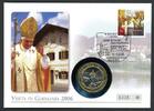   Vatikan 2006 Numisbrief mit Medaille Benedikt XVI. in Deutschland ST  6,95 EUR  Excl. 9,00 EUR Verzending