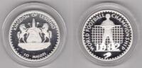  10 MALOTI 1982 LESOTHO RARE SILVER PROOF  COIN YEAR KM#32 SPAIN FIFA WO... 55,40 EUR51,53 EUR  Excl. 8,52 EUR Verzending