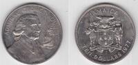  1977 JAMAICA RARE CU-NI 10$ UNC COIN YEAR KM#74 GEORGE RODNEY SHIP MINT... 75,86 EUR70,55 EUR  Excl. 8,52 EUR Verzending