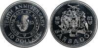  1982 BARBADOS PROOFLIKE 10$ UNC COIN YEAR KM#34 10th ANNI CENTRAL BANK ... 187,52 EUR174,40 EUR  Excl. 12,79 EUR Verzending