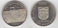  5 ECU 1995 NORWAY  UNC COIN YEAR X#14 CITY OF BERGEN SHIP  22,16 EUR20,61 EUR  Excl. 8,52 EUR Verzending